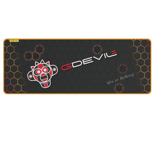 지데빌 GDEVIL GP800 PRO Devil Play 와이드 장패드 옐로우